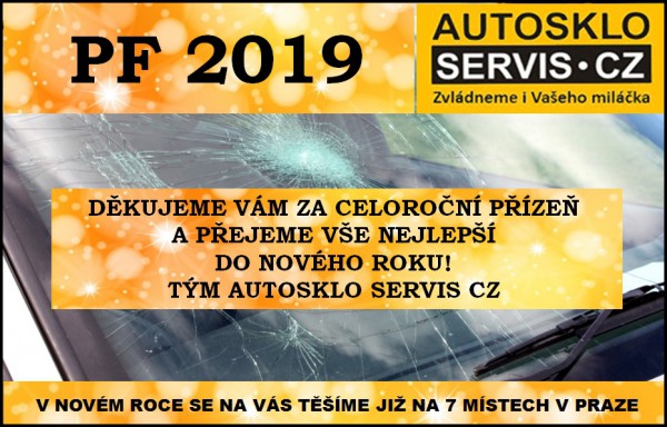 PF 2019 Autosklo servis CZ